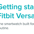 グーグル fitbit Versa4　スマートウォッチから電話通話ができない。設定がすすまない？？